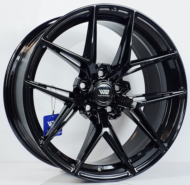 ล้อแม็ก ล้อแม็กใหม่เบา Flowforming WFF-X 5รู114 สีCrystalBlack ET35 8.5-18นิ้ว