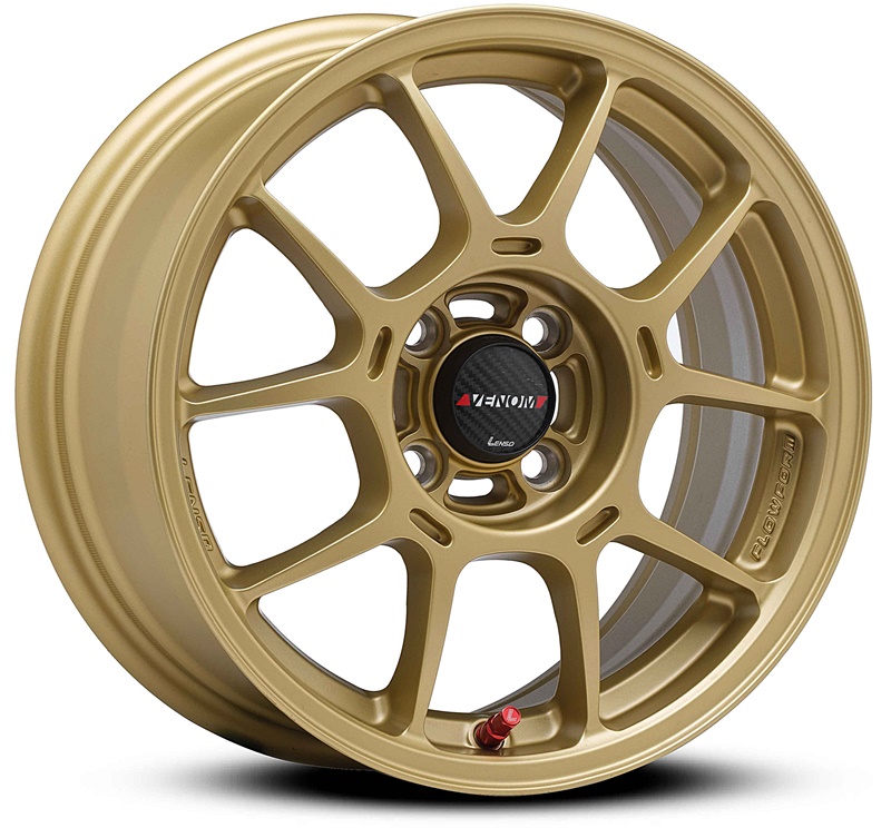 ล้อแม็ก ล้อแม็ก FlowForming Lenso V1N LITETECH+ ขอบ15นิ้ว 4รู100 Offset35 ทอง กว้าง 7นิ้ว (5.03 กิโล)