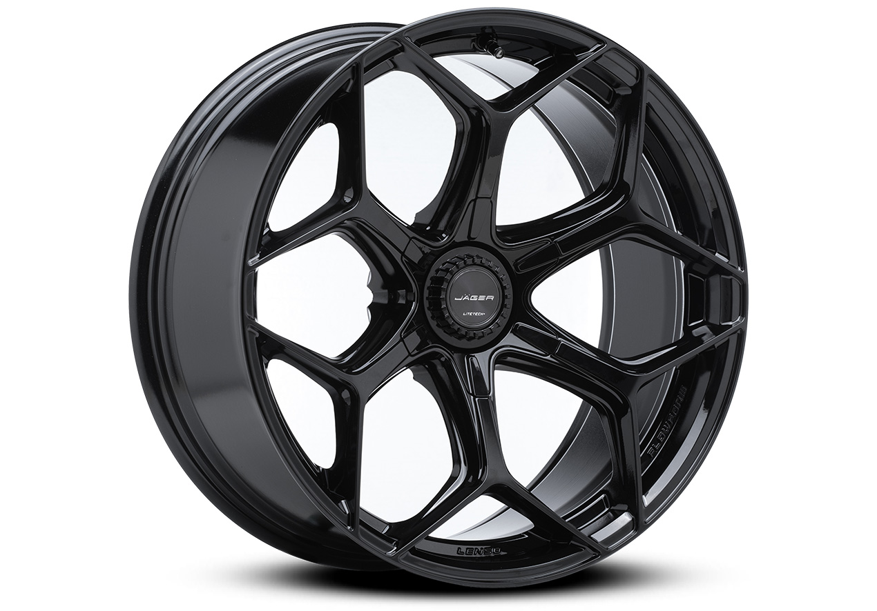 ล้อแม็ก ล้อแม็กใหม่ FlowForming Lenso VAMOS6 VT6 LITETECH+ ขอบ18นิ้ว 6รู139.7 กว้าง9 Offset15 สีดำแวว