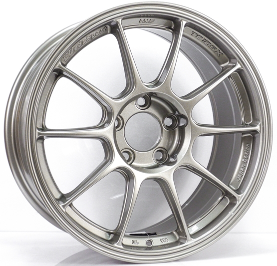 ล้อแม็ก ล้อแม็กใหม่เบา Flowforming AOW TC105X 5รู114 Offset32 สีTS-TITAN กว้าง8.5 ขอบ17