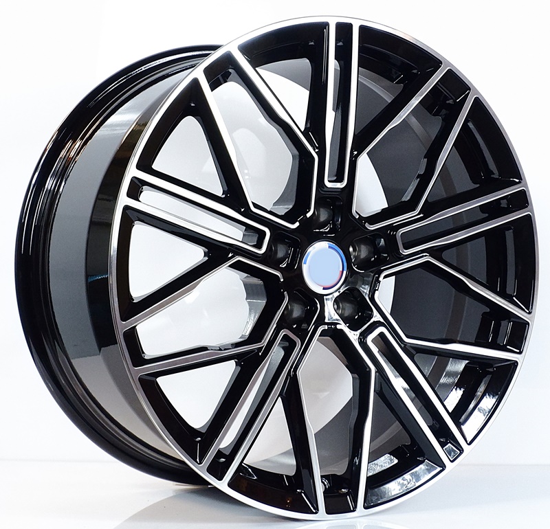 ล้อแม็ก ล้อแม็กใหม่ Forged Msport 5รู112 ดำมิลลิ่ง Offset25-38 กว้างF8.5 R9.5 ขอบ19