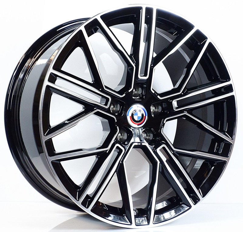 ล้อแม็ก ล้อแม็กใหม่ Forged Msport 5รู120 ดำมิลลิ่ง Offset35-38 กว้างF8.5 R9.5 ขอบ19