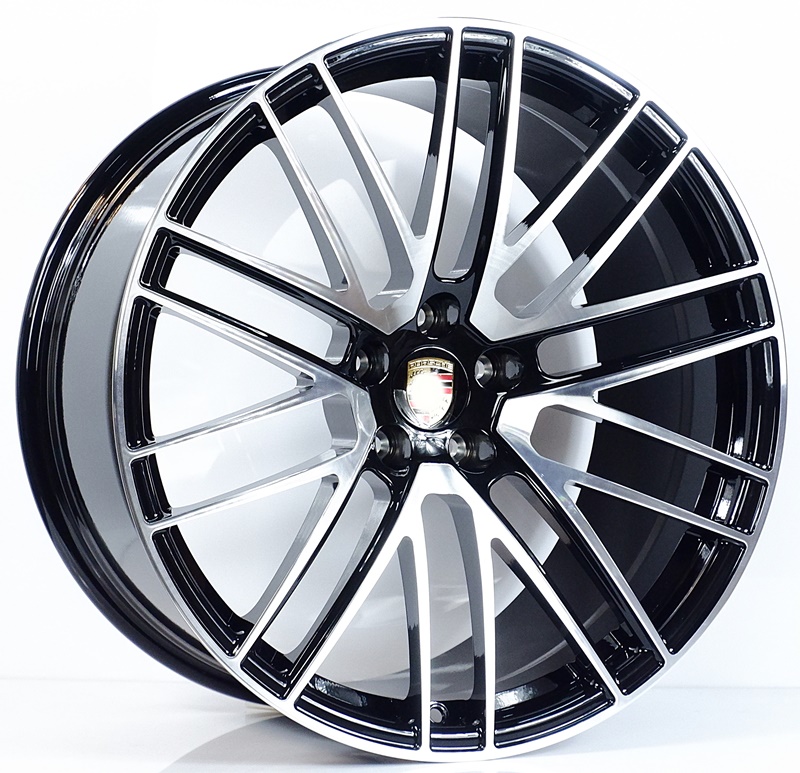 ล้อแม็ก ล้อแม็กเบาสุดFORGED Porshe D7060 5รู112 ดำหน้าเงา Offset26-19 กว้างF9 R10 ขอบ20