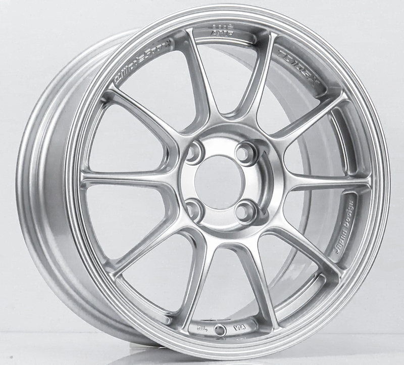 ล้อแม็ก ล้อแม็กใหม่เบา FlowForming AOW TC105X 4รู100 Offset35 ไฮเปอร์ซิลเวอร์ กว้าง7 ขอบ15นิ้ว