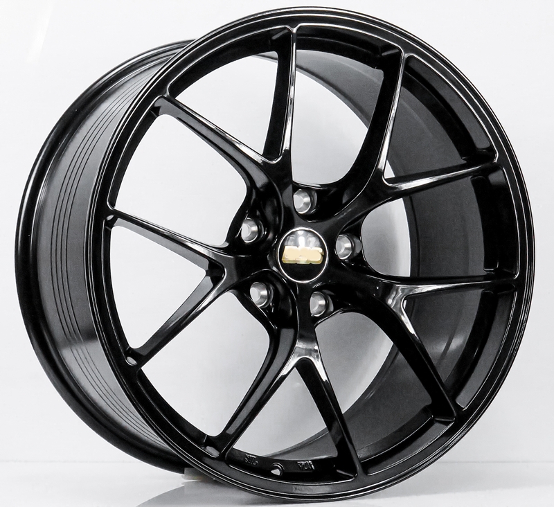 ล้อแม็ก ล้อแม็กใหม่เบาFlowforming RID 5รู120 ดำเงา Offset35-38 กว้างF8.5 R9.5 ขอบ19