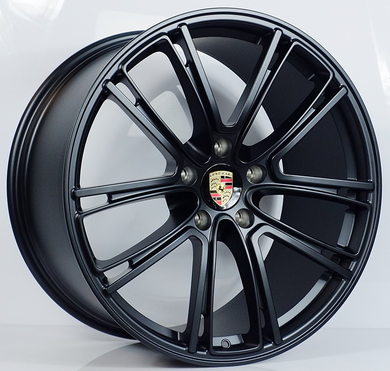 ล้อแม็ก ล้อแม็กเบาสุด FORGED Porsche D5014 5รู130 Offset46-58 สีดำด้าน กว้างF9.5 R11 ขอบ21