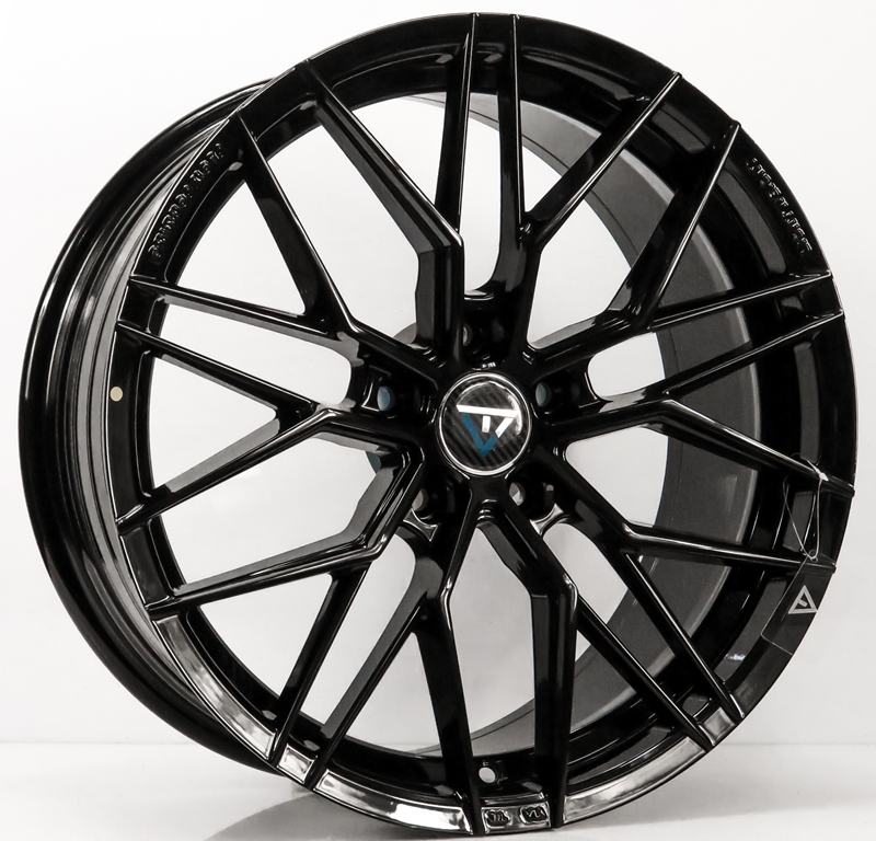 ล้อแม็ก ล้อแม็กใหม่เบา FlowForming VLF06 5รู114/112 Offset38 ดำเงา เพียง4900 กว้าง8 ขอบ18