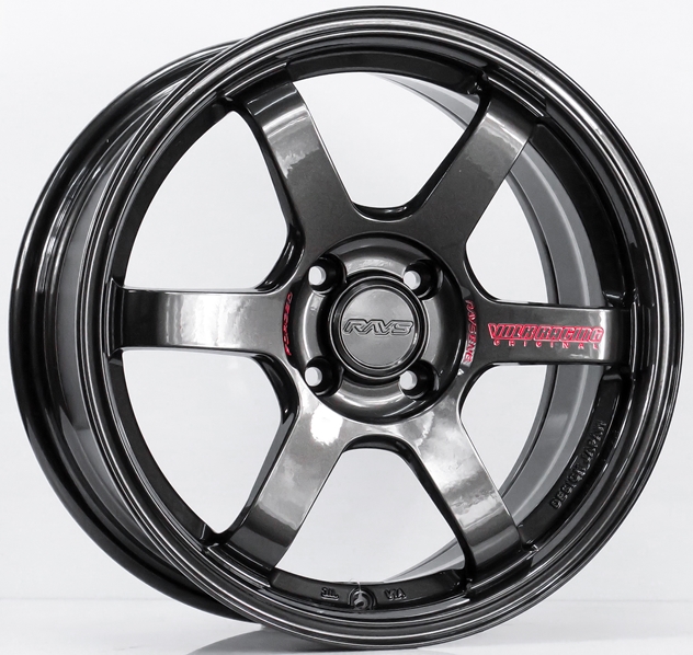 ล้อแม็ก ล้อแม็กใหม่เบา Flowforming AOW TE37 Sonic 4รู100 ไดมอนด์แบล็คหยอดแดง Offset35 กว้าง7 ขอบ16นิ้ว