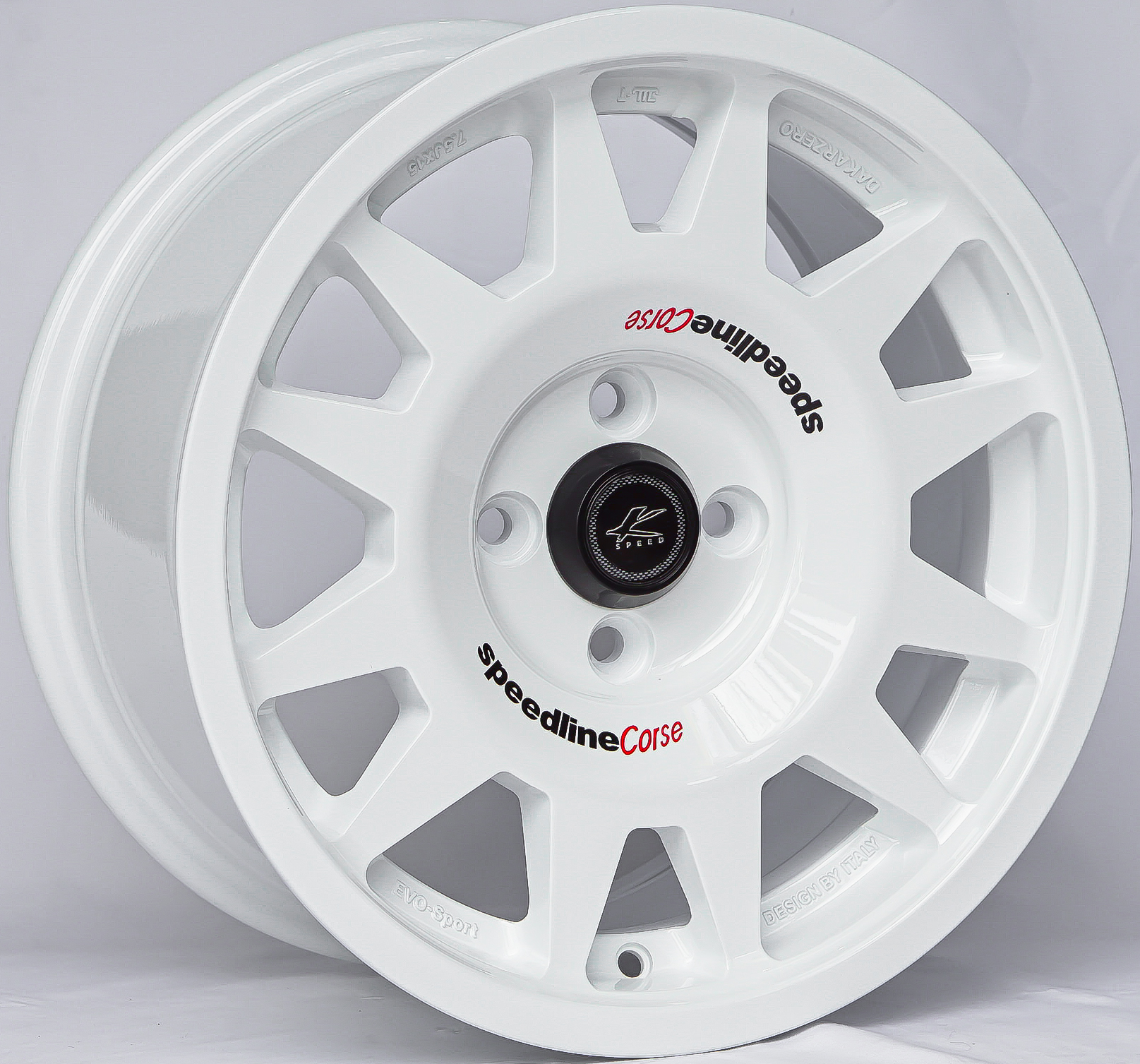 ล้อแม็ก ล้อแม็กใหม่ Kspeed Evo Cross 4รู100 Offset35 สีขาว กว้าง7.5 ขอบ15นิ้ว