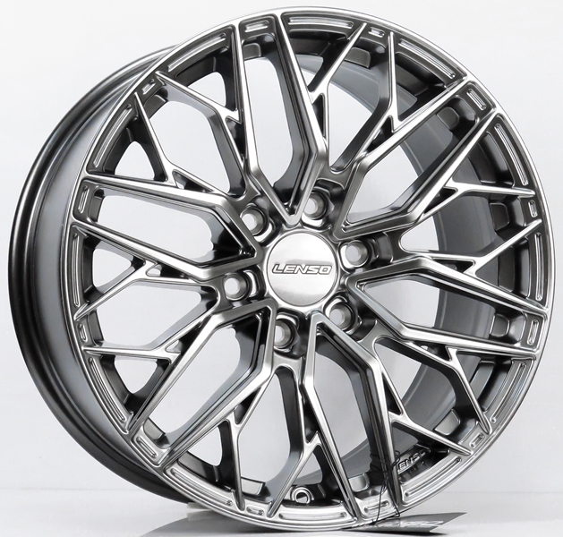 ล้อแม็ก ล้อแม็กใหม่ Lenso Jager JTV Ventus 6รู130 สีไฮเปอร์แบล็ค Offset40 กว้าง 8.5นิ้ว ขอบ 18นิ้ว (รถตู้ตัวใหม่ สเปคไม่ยื่น)