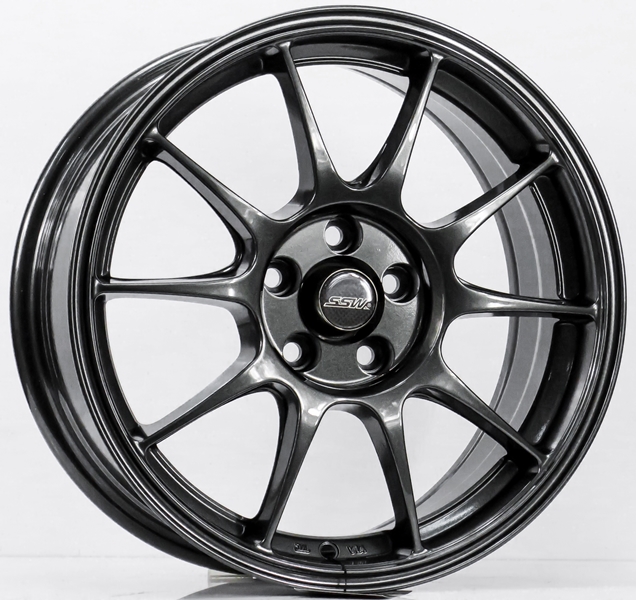 ล้อแม็ก ล้อแม็ก SSW TC105 S333 5รู100 สีกันเมทาลิก Offset35 กว้าง 7นิ้ว ขอบ 16นิ้ว