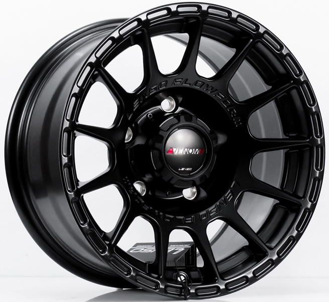 ล้อแม็ก ล้อแม็ก Lenso Venom7 LITETECH+ สีดำด้าน 5รู139 Offset-6 กว้าง 8นิ้ว ขอบ 15นิ้ว
