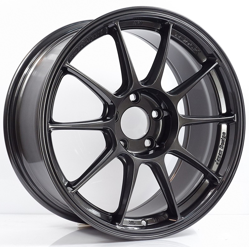 ล้อแม็ก ล้อแม็กใหม่เบา Flowforming AOW TC105X 5รู114 Offset32 สีดาร์คกัน กว้าง 8.5นิ้ว ขอบ 17นิ้ว