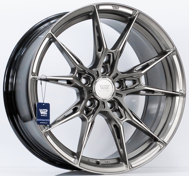 ล้อแม็ก ล้อแม็ก Flowforming WFF-F ขอบ 18 กว้าง 8.5นิ้ว 5รู114/112 Offset35 สีCrystal GM