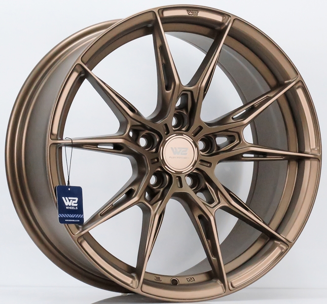 ล้อแม็ก ล้อแม็ก Flowforming WFF-F ขอบ 18 กว้าง 8.5นิ้ว 5รู114/112 Offset35 สีทองแดง