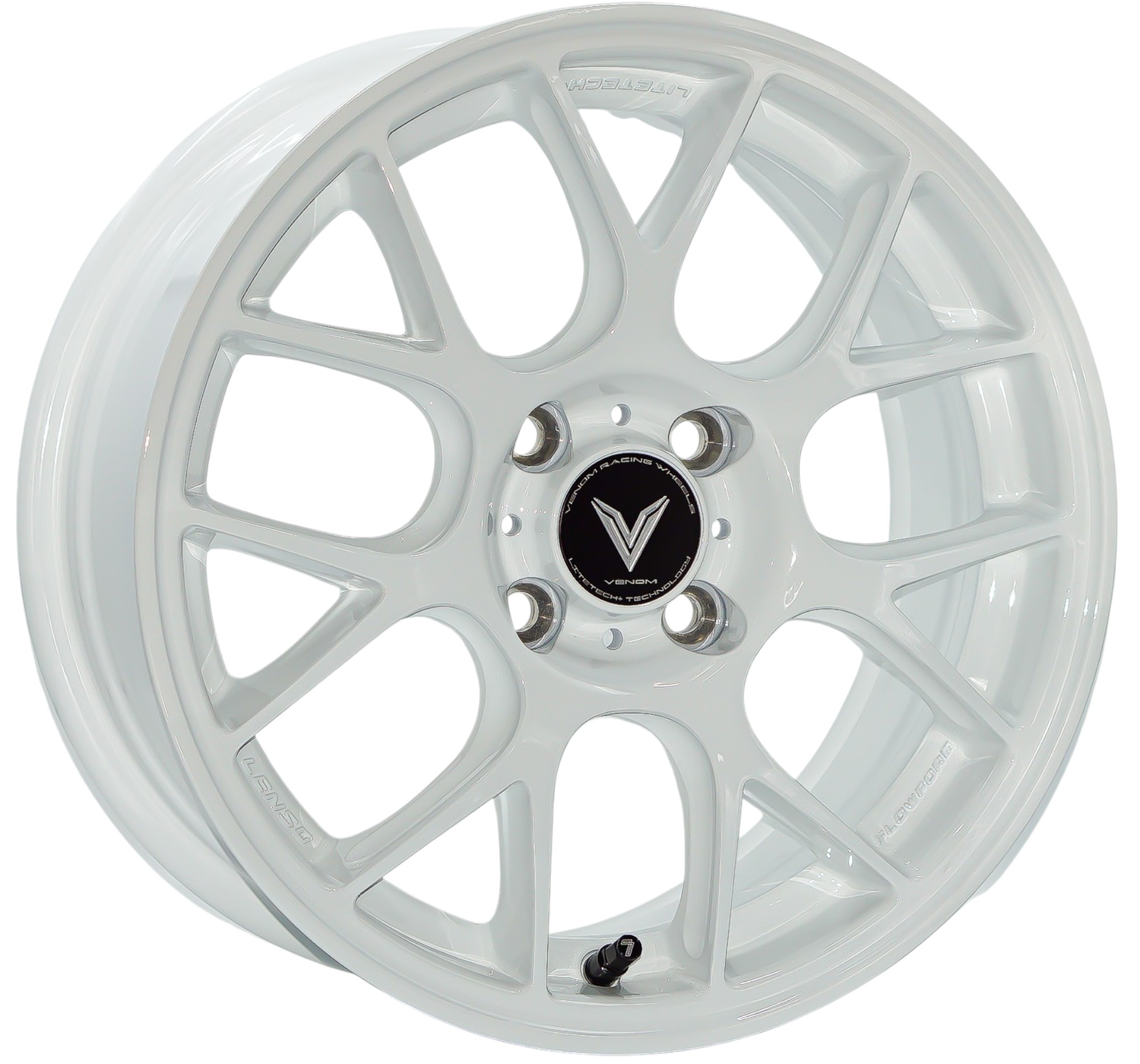 ล้อแม็ก ล้อแม็ก Lenso Eurospeed Litetech+ FlowForming ขอบ 15 กว้าง 6.5นิ้ว 4รู100 Offset38 สีขาว