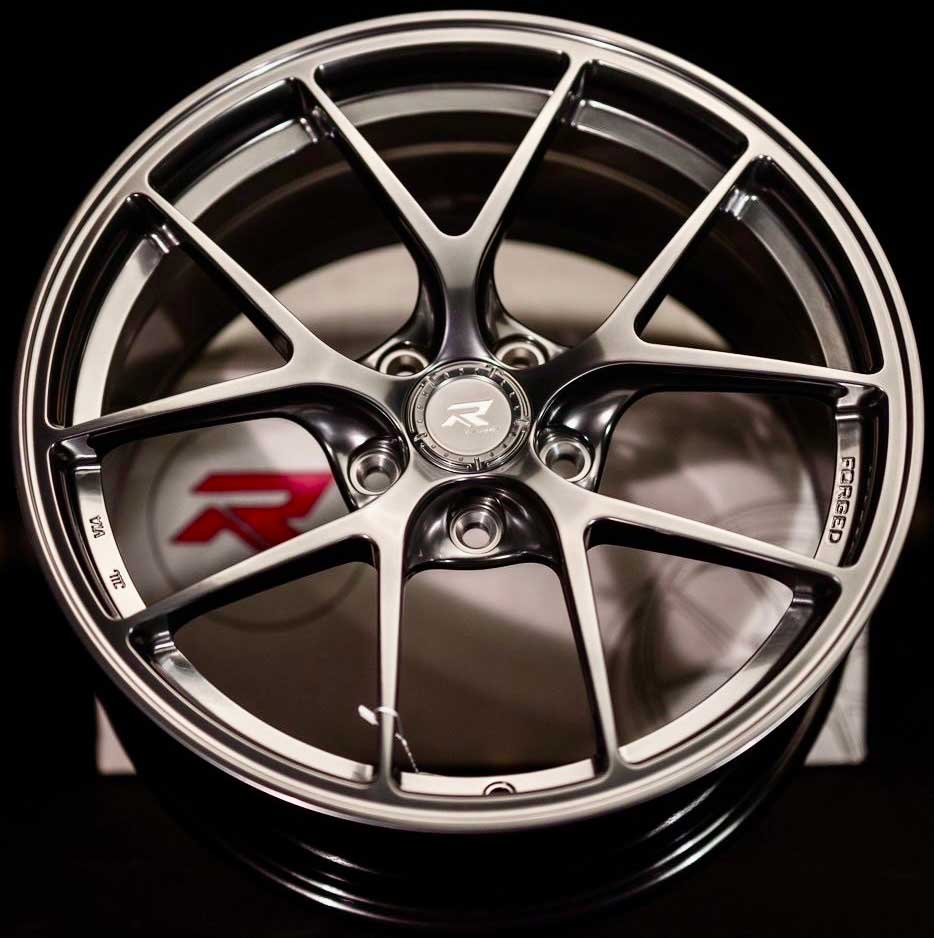 ล้อแม็ก ล้อแม็ก Forged RF1 ขอบ18นิ้ว 5รู114 ET35 ไฮเปอร์แบล็ค กว้าง 8.5นิ้ว 