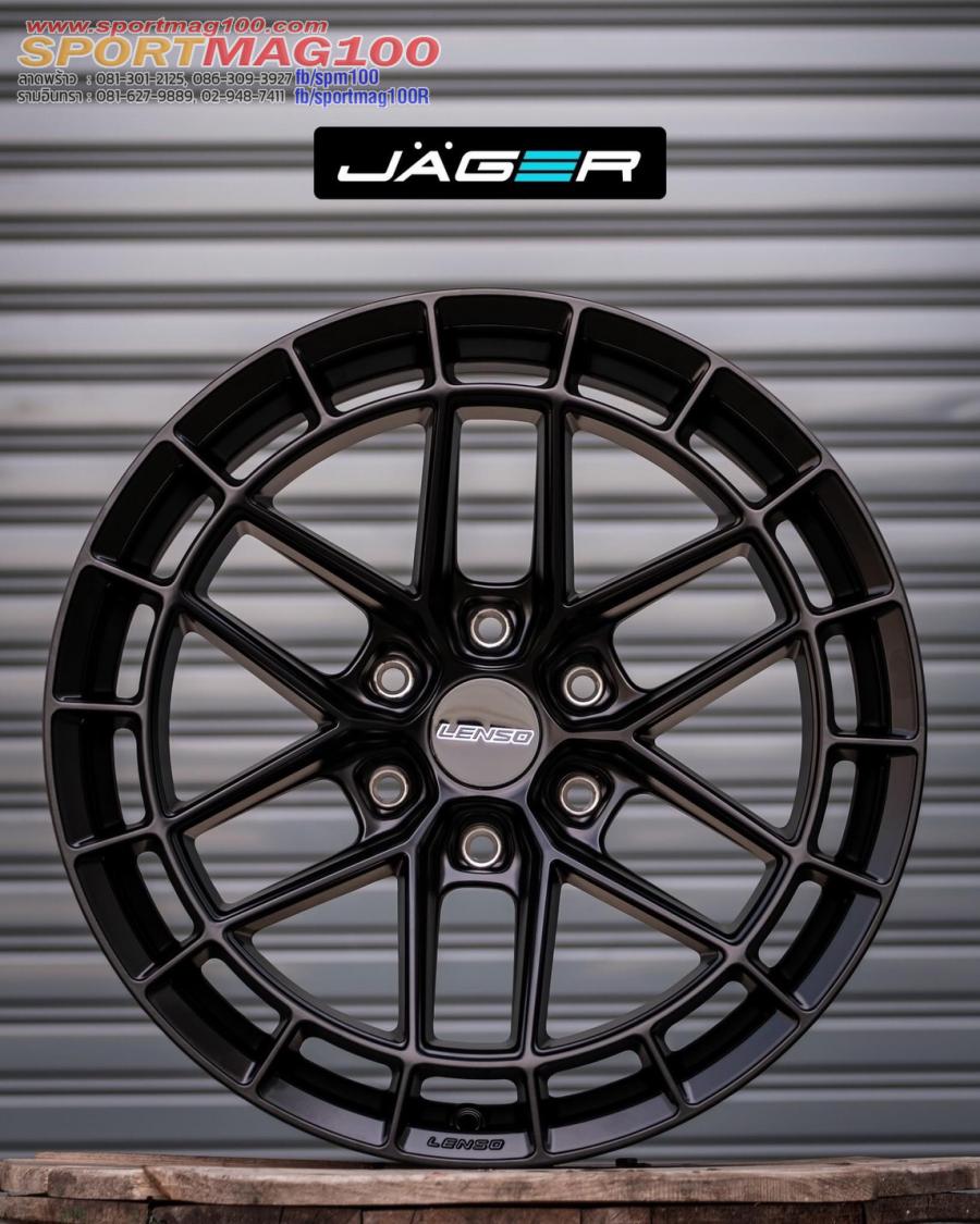 ล้อแม็กใหม่ Lenso Jager Zeta 6รู139 ET15 ดำด้าน 9-20นิ้ว 