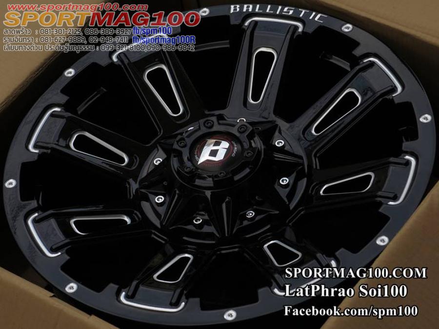 แม็กซ์ใหม่ USA Ballistic Bravage 6รู139 ดำมิลลิ่ง 9-20นิ้ว
