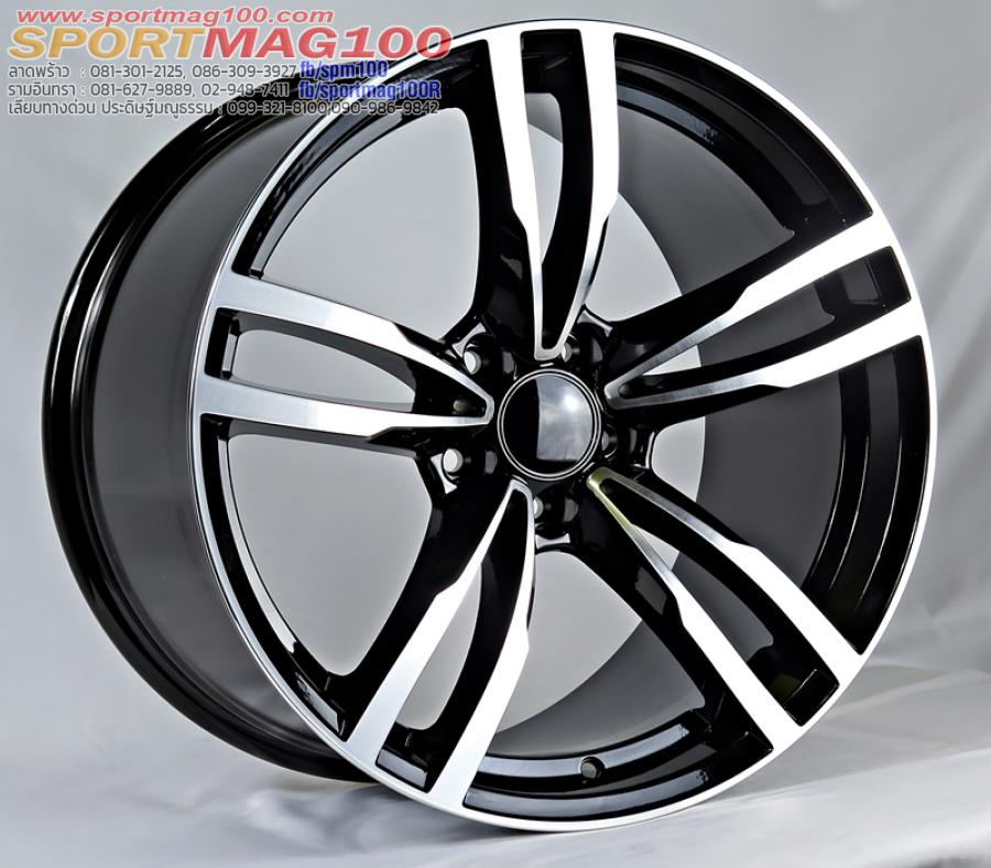 แม็กซ์ใหม่ Series M sport 5รู112 ดำหน้าเงา สำหรับซีรี่ย์3 8-18นิ้ว