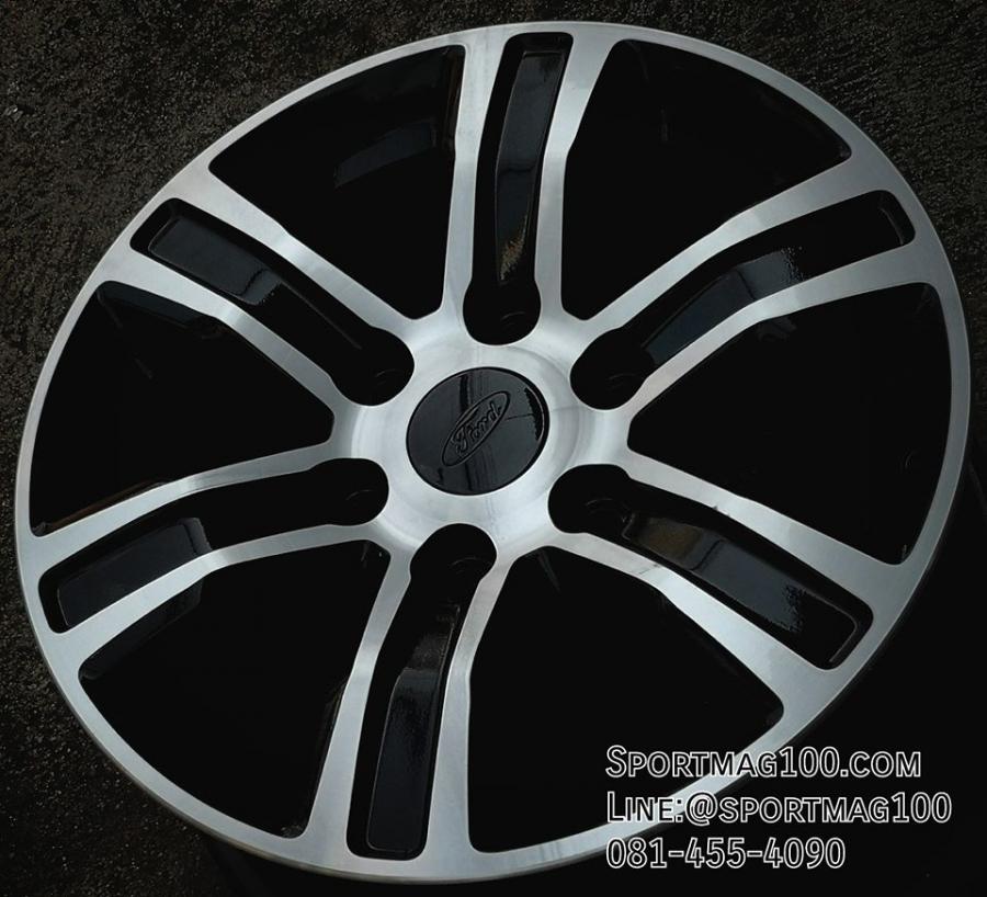 ล้อแม็กซ์มือสอง NewRanger Modify 6รู139 ET55 ดำหน้าเงา 8-17นิ้ว(รามอินทรา)
