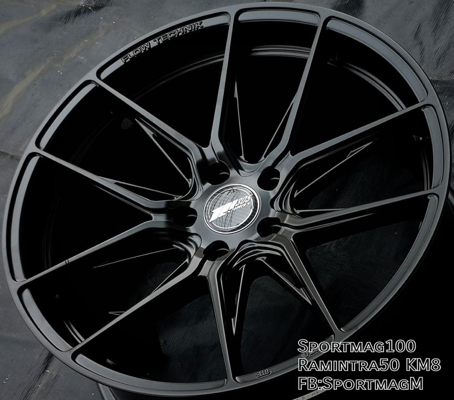  แม็กซ์ใหม่เบาสุดๆ USA 305Forged FT113 5รู114 ET35-40 ดำด้าน F8.5 R9.5-19นิ้ว 