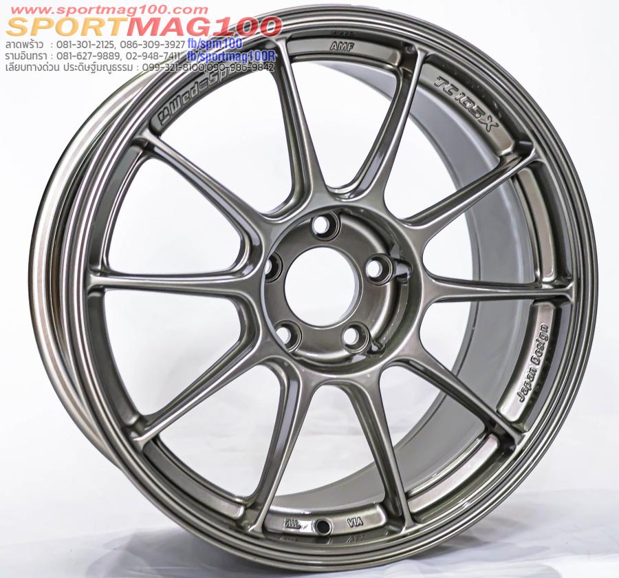 ล้อแม็กใหม่สุดเบา FlowFroming AOW TC105X 5รู114 ET35 ไทเทเนียม 8.75-18นิ้ว 