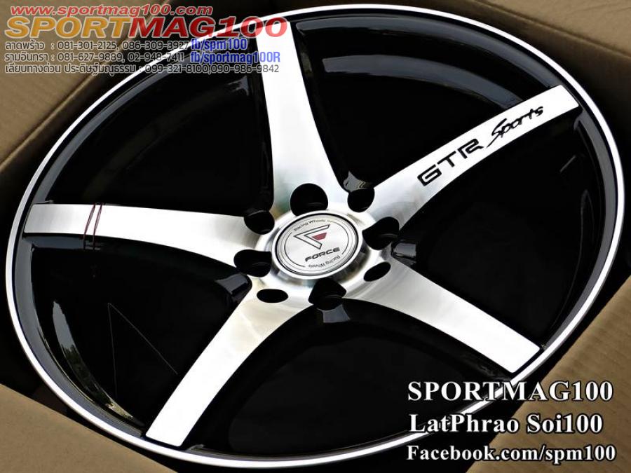 เฮียสั่งลด แม็กซ์ใหม่ Cosmis Force GTR sport 4รู100/114 7.5-17นิ้ว
