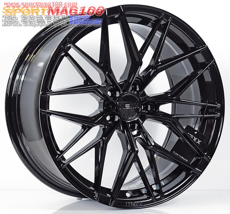 ล้อแม็กใหม่เบา FlowForming NEXX XX03 5รู100 ET35 ดำแวว 8.5-18นิ้ว(สำหรับ Beetle ตัวแรก)