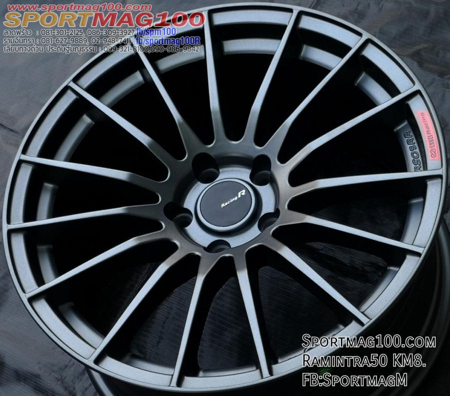  ล้อแม็กใหม่ FlowForming RS05RR 5รู114 ET35 กันด้าน เบาสุดๆ 9-18นิ้ว 