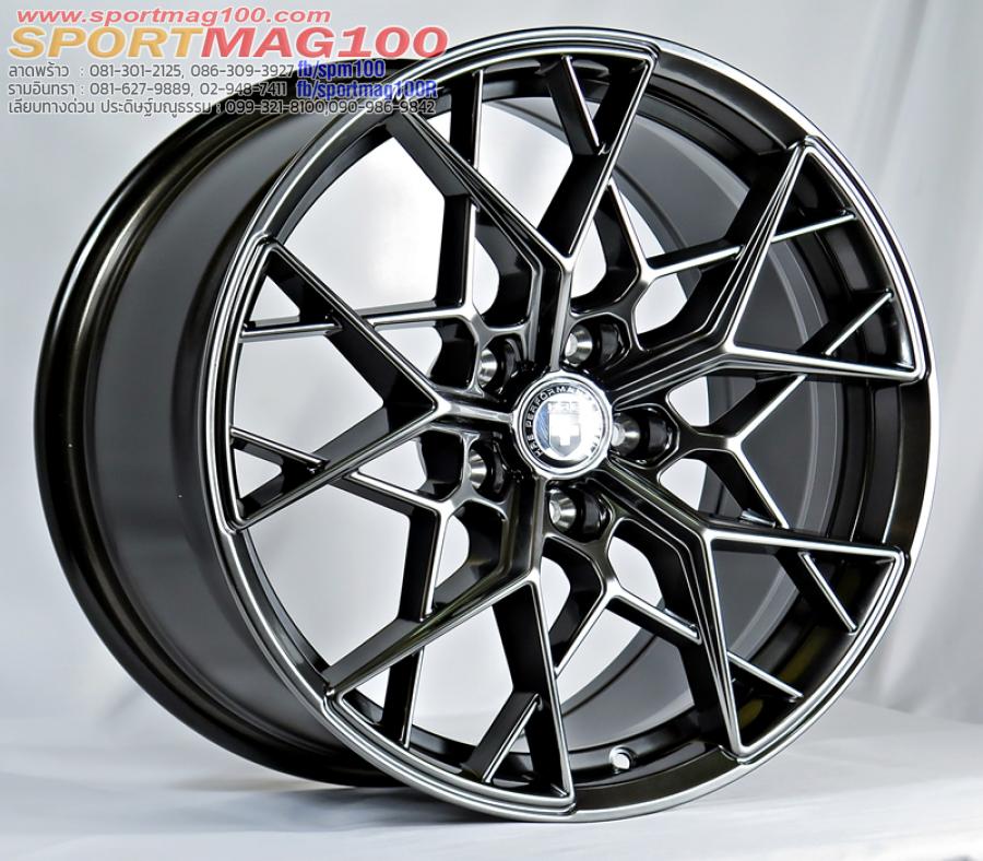 ลดโคตรเบา ล้อแม็กใหม่ TG Racing รุ่น VAGE 5รู114 ET38 ไฮเปอร์แบล็ค 8-18นิ้ว 