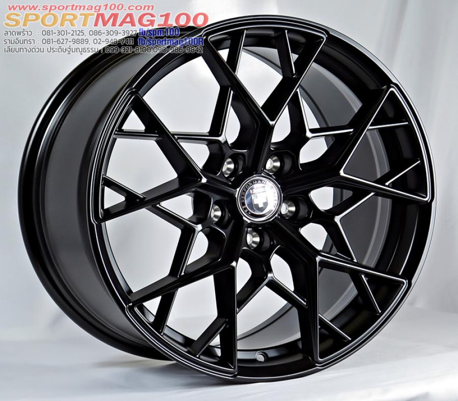 ลดโคตรเบา ล้อแม็กใหม่ TG Racing รุ่น VAGE 5รู114 ET38 ดำด้าน 8-18นิ้ว 