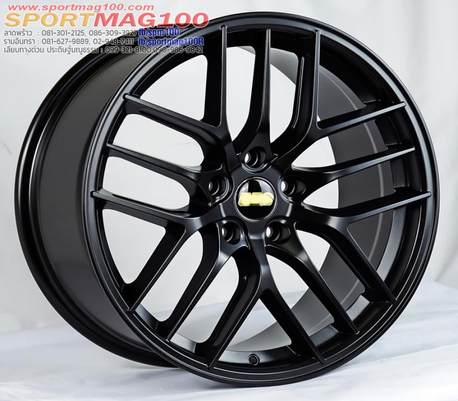 ล้อแม็กใหม่ลาย BBS CCR 5รู114 ขอบ18นิ้ว 5รู114/112 ET38 สีดำ กว้าง 8นิ้ว