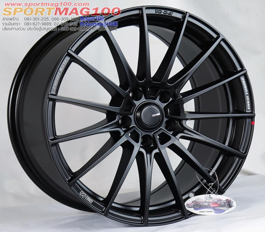 ล้อแม็กใหม่แท้ Flowforming Enkei FC01 5รู114 ดำด้าน 8.5-18นิ้ว