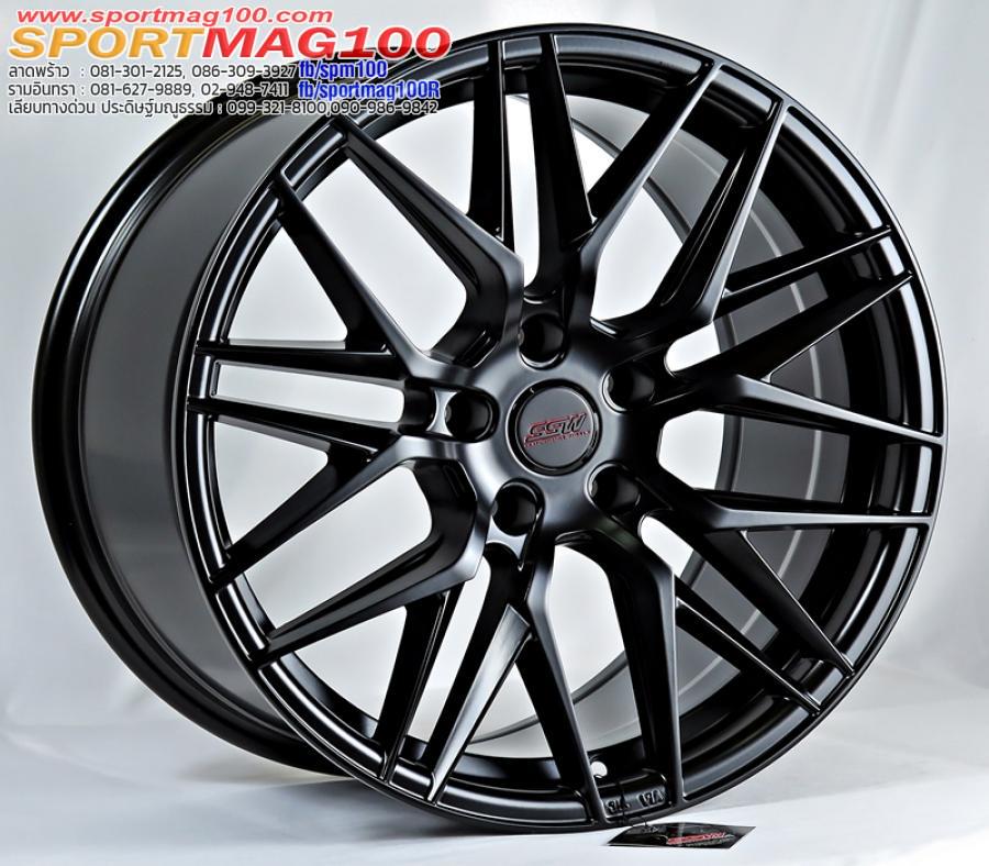 ล้อแม็กใหม่ SSW Vorsteiner S348 5รู100 ET38 ดำด้าน 8-17นิ้ว 