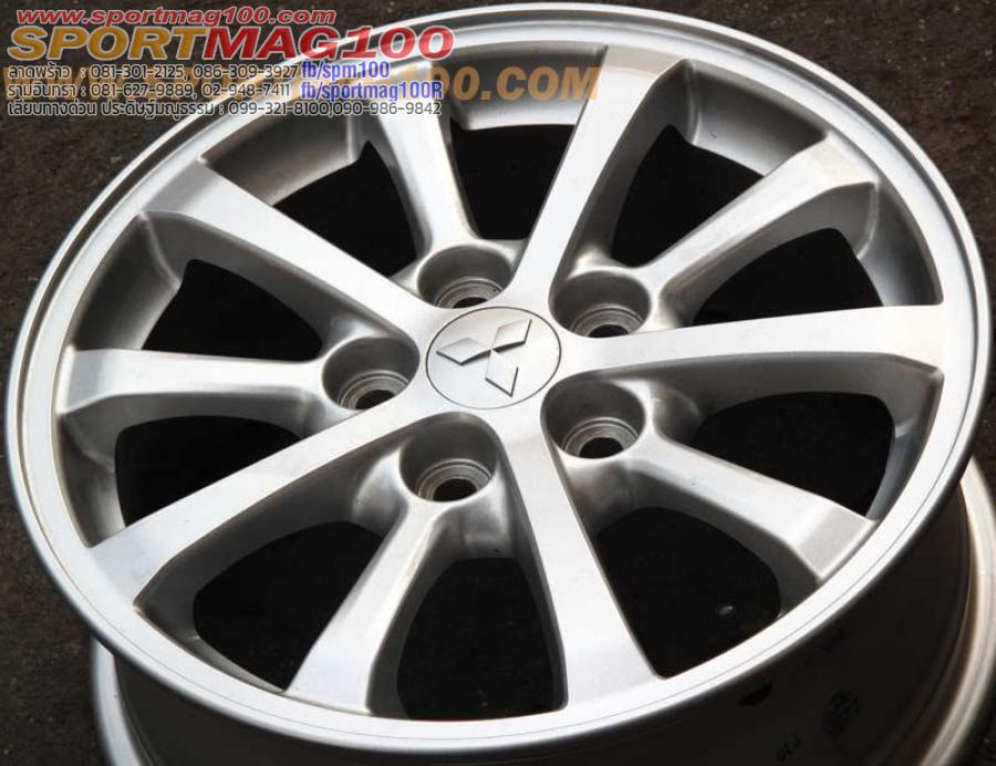 ล้อแม็กมือสอง Mitsubishi Lancer EX 5รู114 ET45 ซิลเวอร์ 6.5-16นิ้ว(รามอินทรา) 
