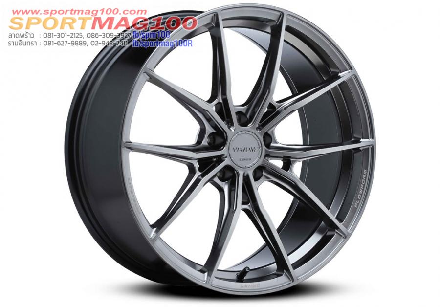 ล้อแม็กใหม่ FlowForming Lenso VENOM VNB LITETECH+ 5รู114 ET35 ไฮเปอร์แบล็ค 8.5-18นิ้ว