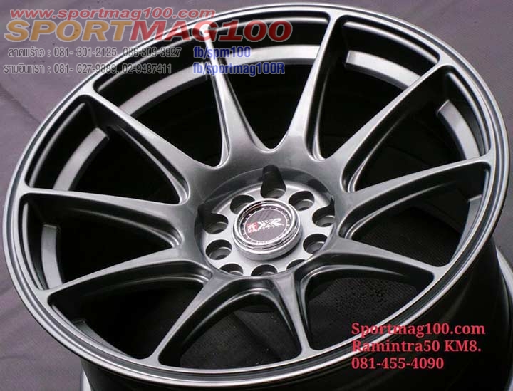 ล้อแม็ก ล้อแม็กใหม่ XXR527 5รู114/100 ET30-25 กันเมทาลิก F8.25 R9.75-17นิ้ว 	