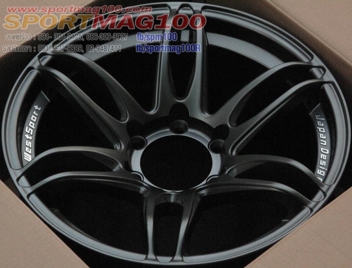 ล้อแม็ก เฮียสั่งลด แม็กซ์ใหม่ฮิต WedSport Mr2 6รู139 ขอบ 18นิ้ว