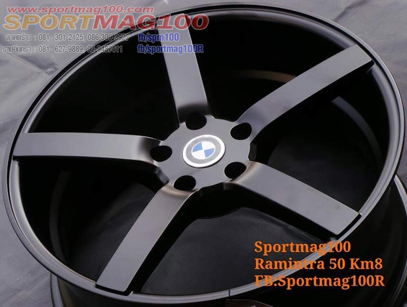 ล้อแม็ก แม็กซ์ใหม่ Vossen Cv3 ET40 ดำด้าน สำหรับซีรีย์3 8.5-20นิ้ว