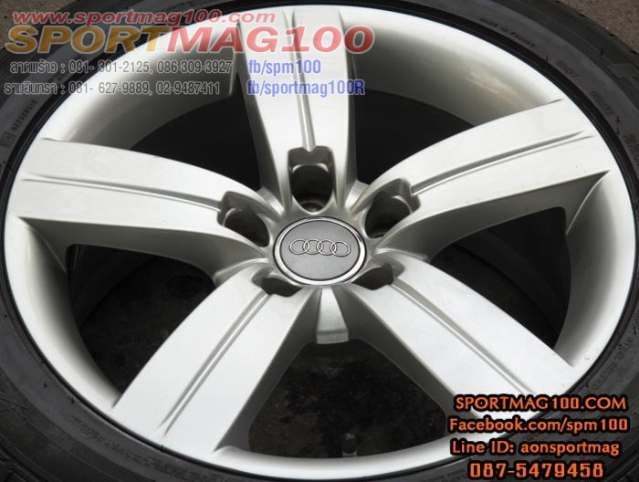ล้อแม็ก แม็กซ์มือสองเยอร์มัน Audi TT 5รู112 สีเทา 8-17นิ้ว(ลาดพร้าว)