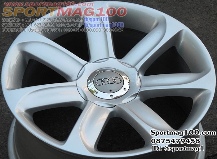 ล้อแม็ก ล้อแม็กมือสองแท้ Audi TT-S 5รู112 ซิลเวอร์ 9-18นิ้ว(ลาดพร้าว-รามอินทรา)