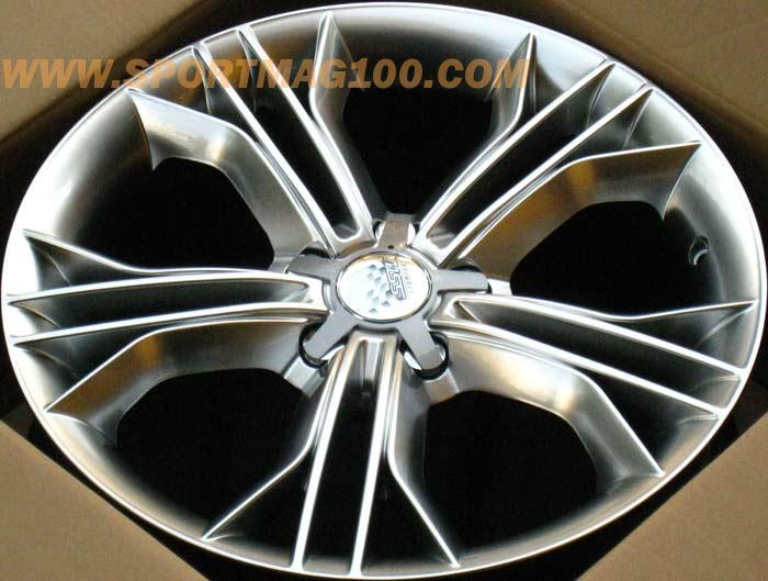 ล้อแม็ก แม็กซ์ใหม่ล้ำยุค R8 5รู112 ET35 สำหรับ Passat Audi Benz 7.5-17นิ้ว