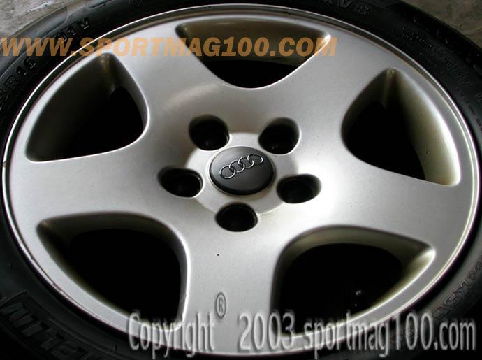 ล้อแม็ก ล้อแม็กแท้มือสอง Audi A6 5รู112 ET45 ซิลเวอร์ 7-16นิ้ว(ลาดพร้าว-รามอินทรา)