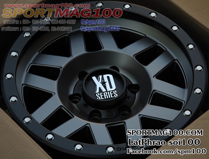 ล้อแม็ก ล้อแม็กใหม่ KMC XD128 เทาขอบดำ โปรฯคู่ยางHankook เพียง41,900 9-17นิ้ว