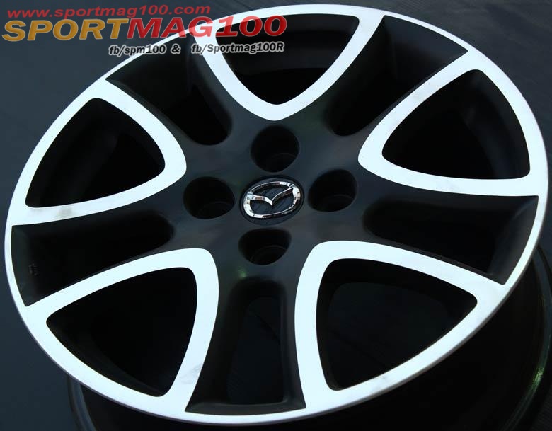 ล้อแม็ก แม็กซ์ป้ายแดง New Mazda2 ดำแลคด้าน Mini Modify 16นิ้ว(ลาดพร้าว)	