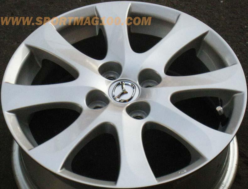ล้อแม็ก แม็กซ์มือสอง Mazda2 4รู100 ซิลเวอร์ 6-15นิ้ว(รามอินทรา)