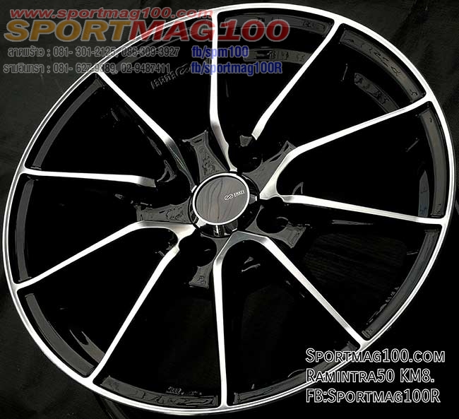 ล้อแม็ก ตำนานแห่งล้อ ENKEI Draco 4รู100 ET38 ดำหน้าเงา 6.5-15นิ้ว