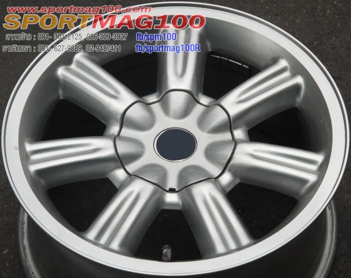ล้อแม็ก แม็กซ์มือสองลายBMW Z1 สีเงิน สำหรับE30 16นิ้ว(ลาดพร้าว)