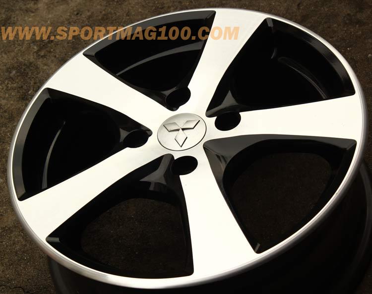 ล้อแม็ก แม็กซ์มือสอง Mitsu Lancer Modify ดำเงา 16นิ้ว